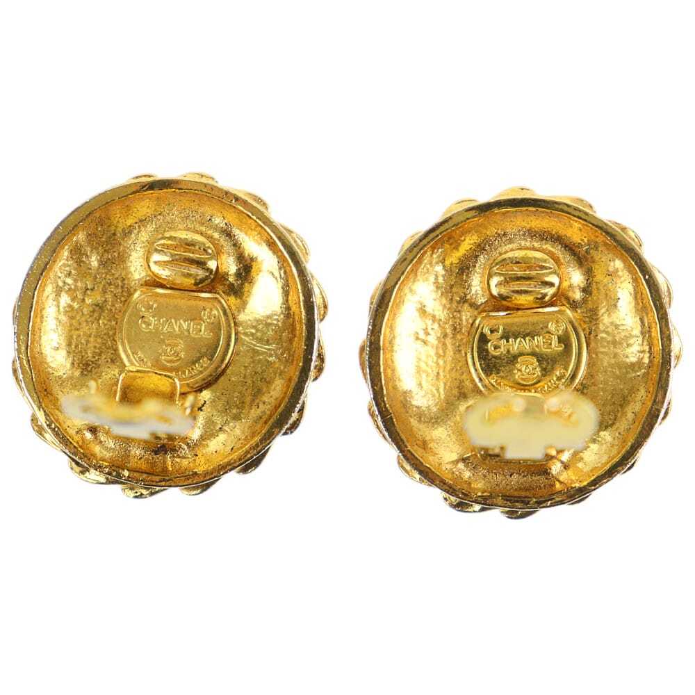  Chanel CHANEL earrings Vintage Gold GP accessory used AB 279158