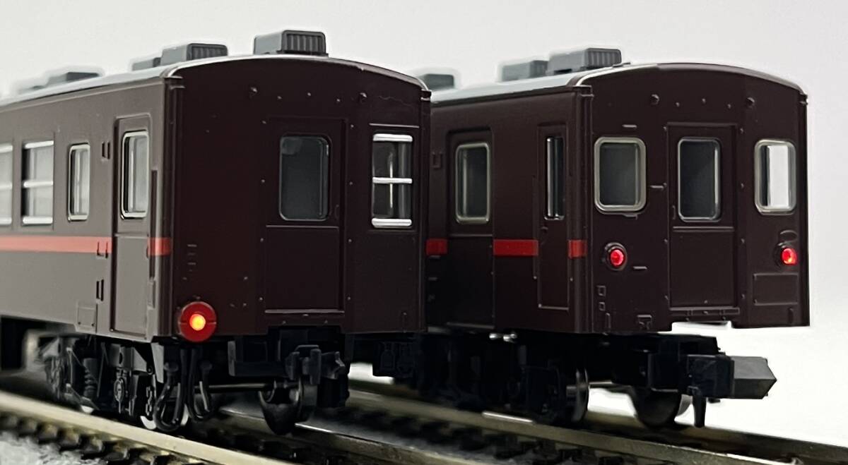 TOMIX】真岡鐵道 50系客車(赤帯)3両セット!【H-249】 TOMIX】真岡鐵道 50系客車(赤帯)3両セット!【H-249】