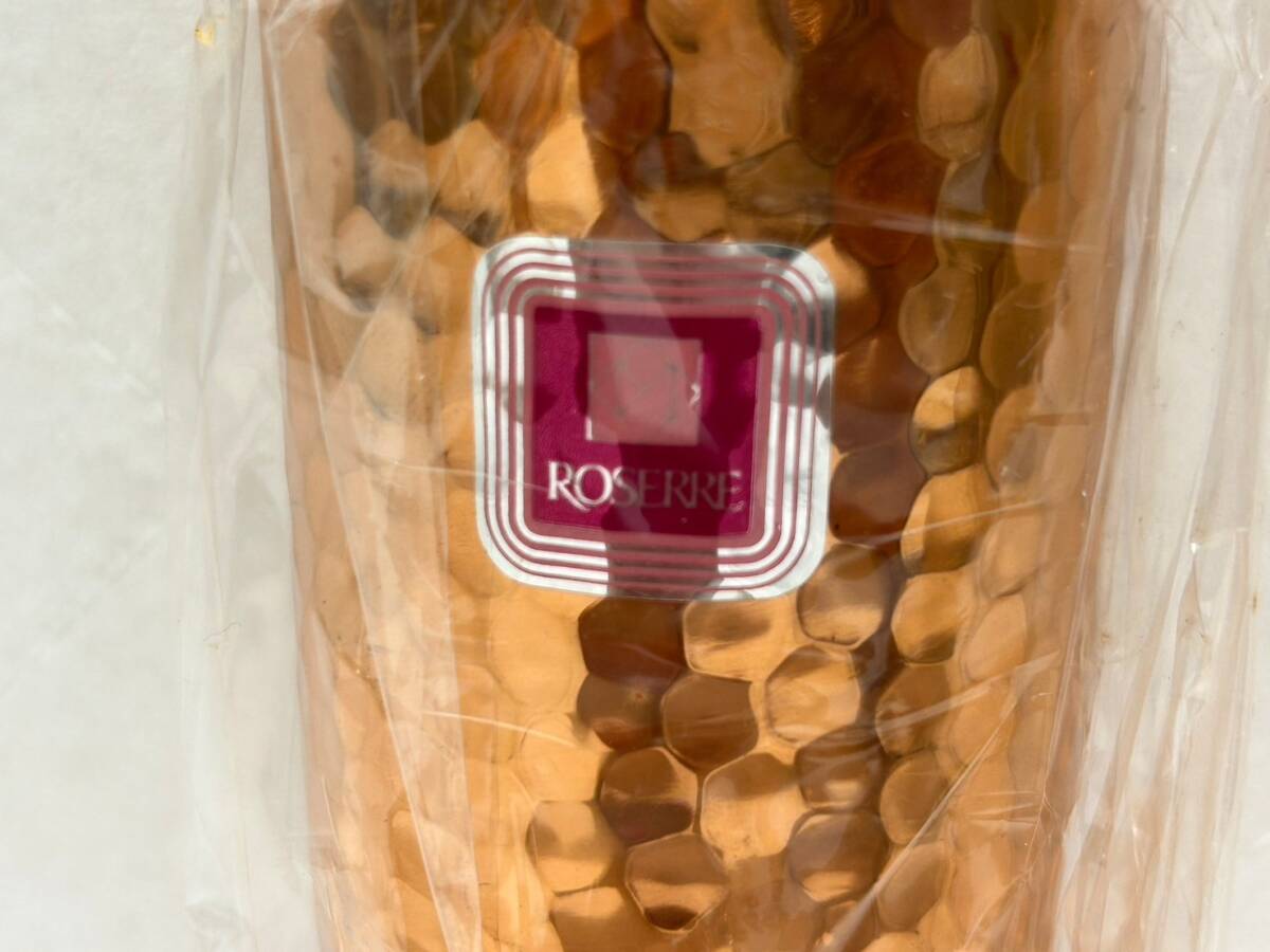 A4004 ROSERRE 銅制 ビアグラス コップ 足つきグラス 5腳 セット