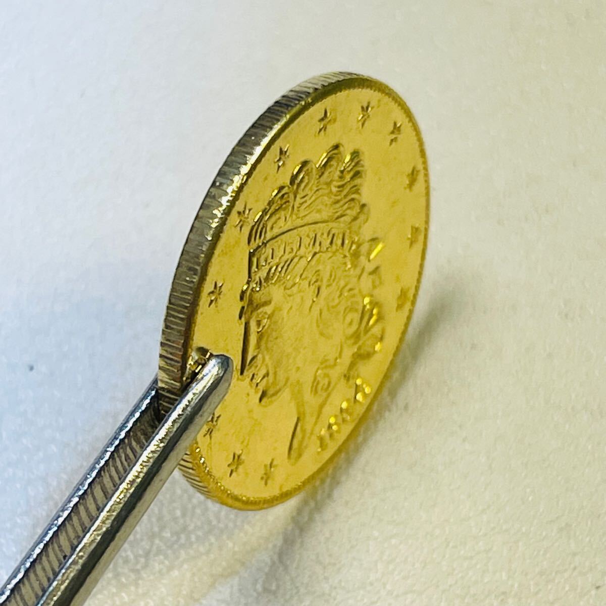 アメリカ 硬貨 古銭 自由の女神 1834年 ハクトウワシ 13の星 13