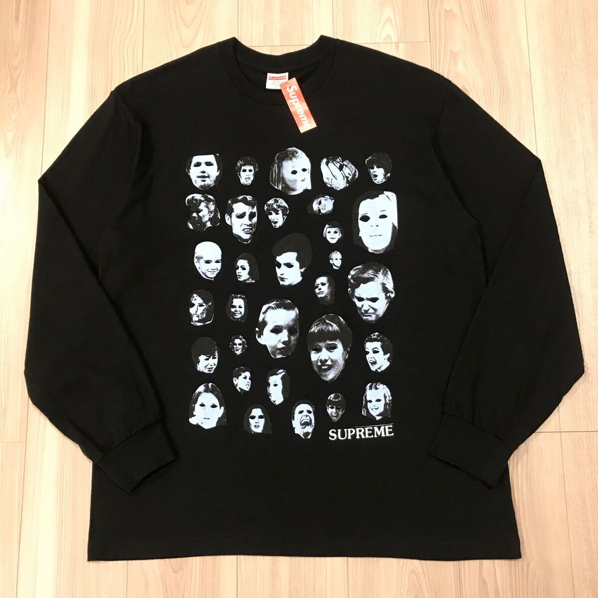 supreme Faces L/S Tee Black Large made in usa シュプリーム supreme Faces L/S Tee Black Large made in usa シュプリーム