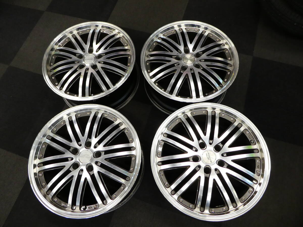 ☆ シュナイダー SCHNEIDER WK210 18×71/2J VIA 5×100 ホイール 4本セット 1円スタート ☆