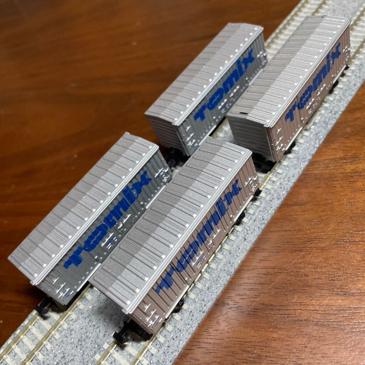 ジャンク品 Tomix 鉄道模型 トミックス ワム80000 非売品 TOMIX限定カラー 4両セット