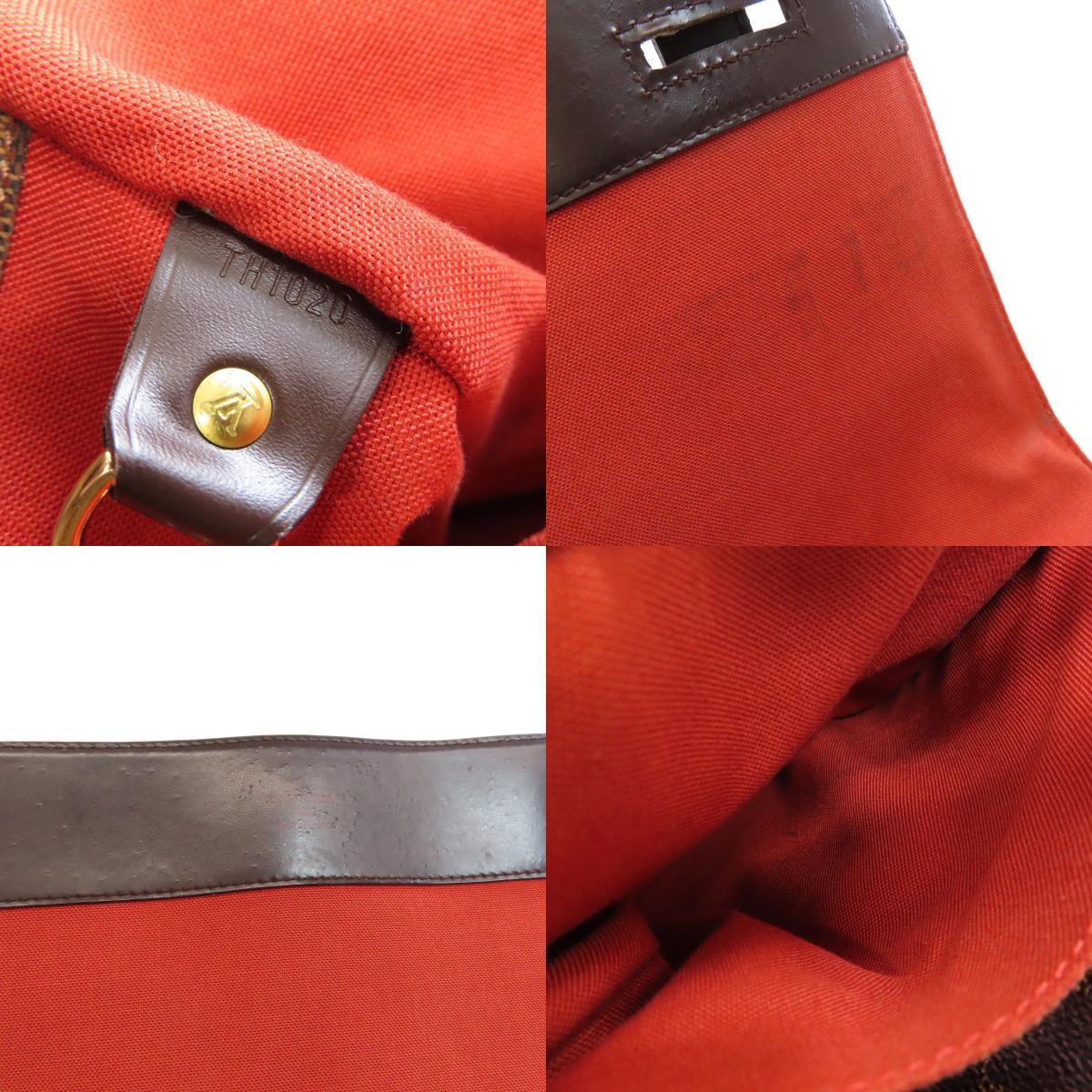 LOUIS VUITTON ルイヴィトン N42270 ブロードウェイ ハンドバッグ ダミエキャンバス レディース 中古_画像7