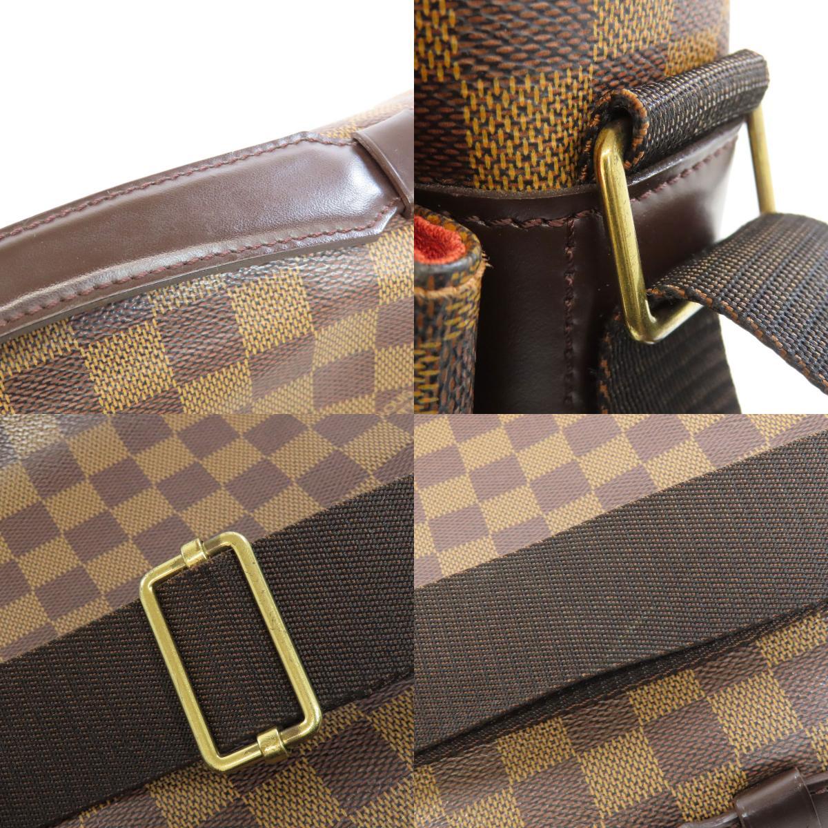 LOUIS VUITTON ルイヴィトン N42270 ブロードウェイ ハンドバッグ ダミエキャンバス レディース 中古_画像9