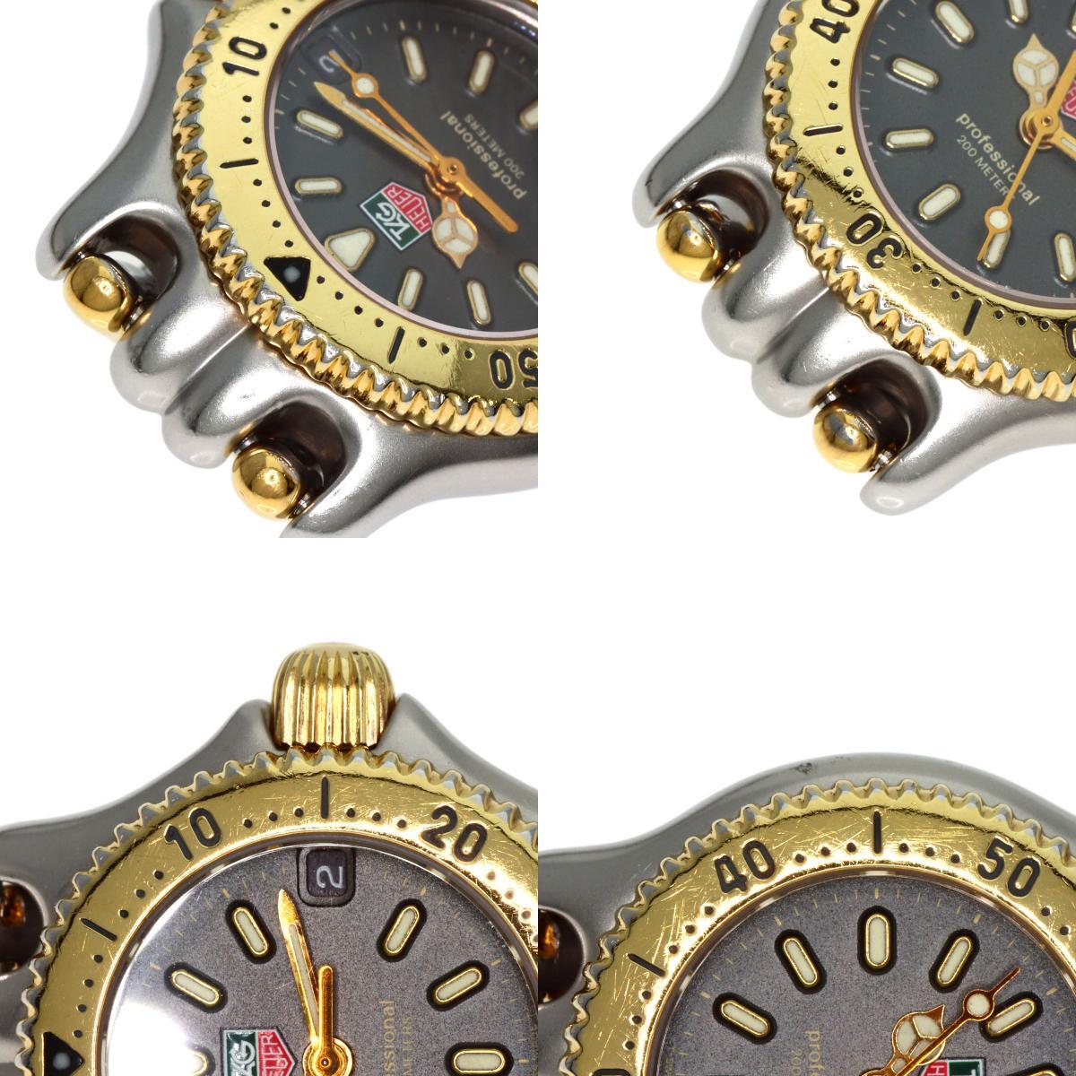 TAG HEUER TAG Heuer S95.208 Professional cell серии наручные часы нержавеющая сталь SSxGP женский б/у 