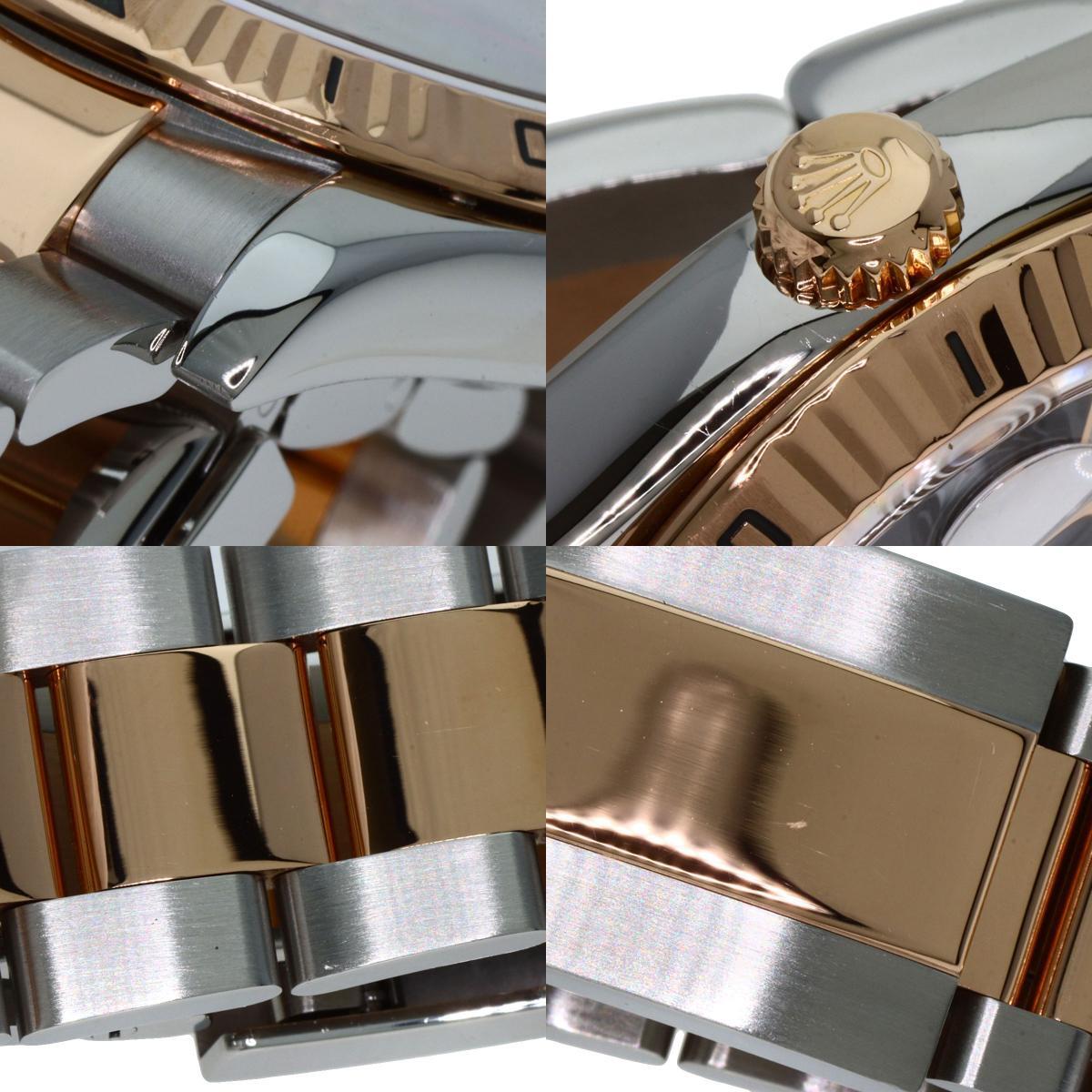 ROLEX ロレックス 116261 デイトジャスト ターノグラフ 腕時計 ステンレススチール SSxK18PG メンズ 中古