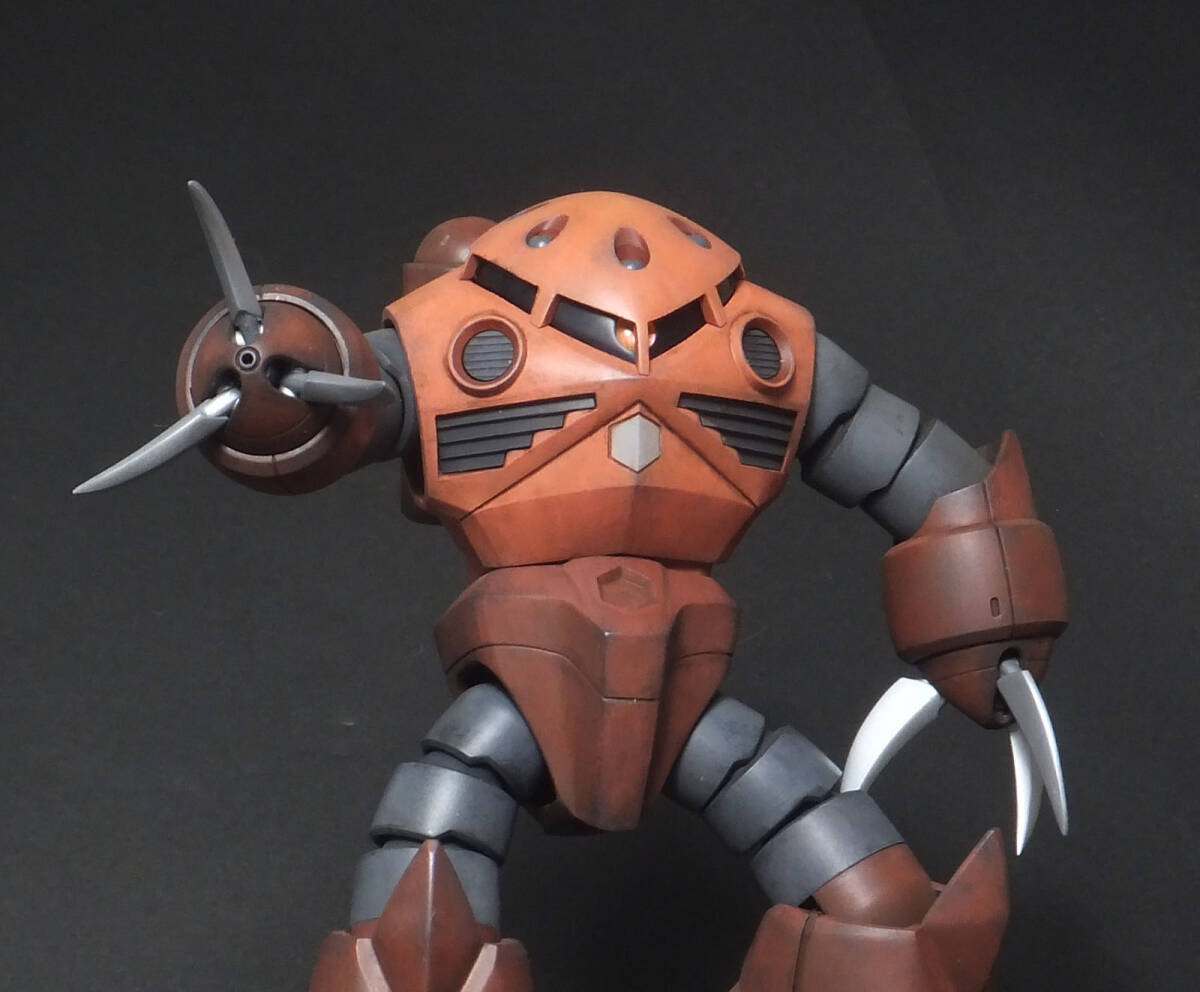 1/144 (019) MSM-07S シャア専用 ズゴック (機動戦士ガンダム) HGUC ガンプラ 完成品