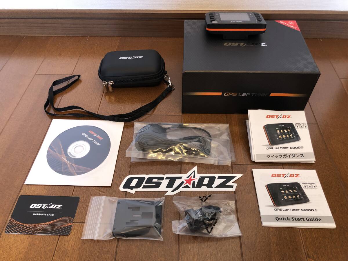 QSTARZ　キュースターズ　LT-Q6000S　GPS　GNSS　リアルラップタイマー　カート　バイク　ラップ　計測