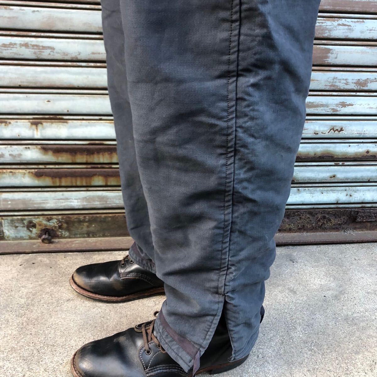 美品 40s 米軍 実物 デッキパンツ フック型 USN オーバーオール 美品 40s 米軍 実物 デッキパンツ フック型 USN オーバーオール