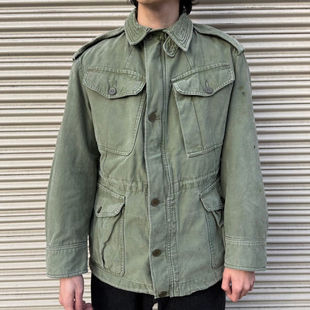 60s イギリス軍 実物 P60 コンバットスモック フィールド 60s イギリス軍 実物 P60 コンバットスモック フィールド