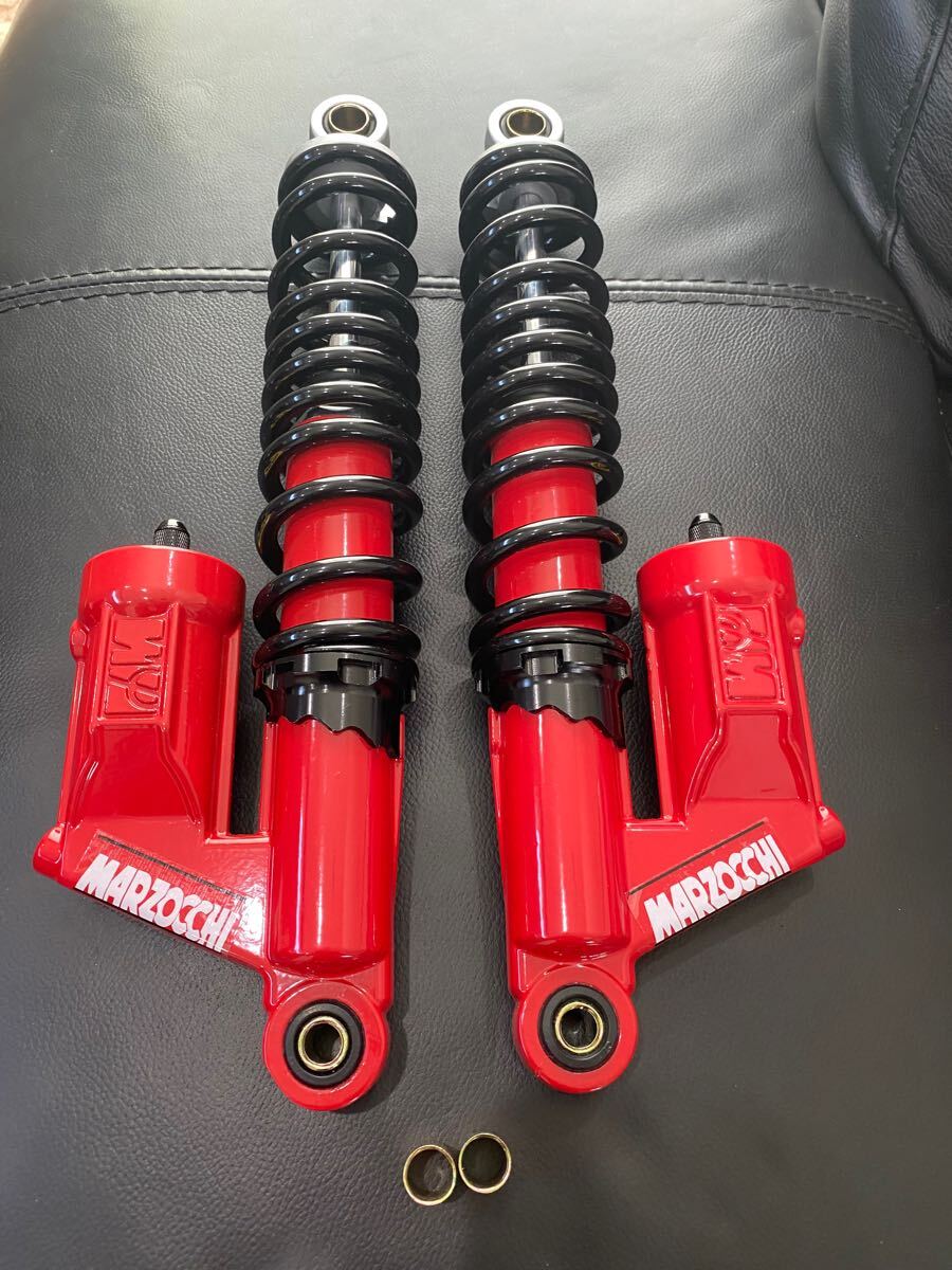マルゾッキ タイプ サス345mm 美品 Z400FX Z400GP ゼファー マルゾッキ タイプ サス345mm 美品 Z400FX Z400GP ゼファー