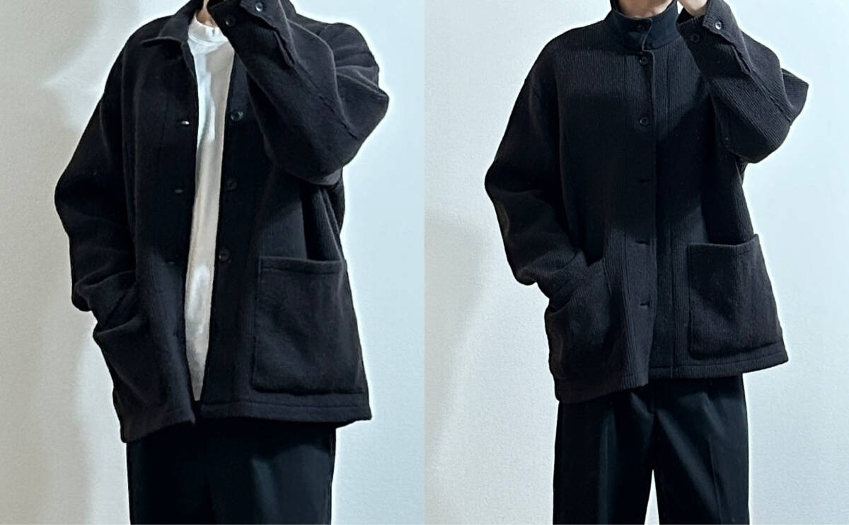 定価5 7万 yoke KNIT CORDUROY COVERALL JACKET 3 ニット 定価5 7万 yoke KNIT CORDUROY COVERALL JACKET 3 ニット
