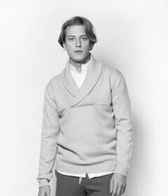 定価4萬(wàn) junhashimoto COTTON FLEECE SHAWL COLLAR PULLOVER KNIT 2 グレー ジュンハシモト ショールカラーニット akm wjk 1piu