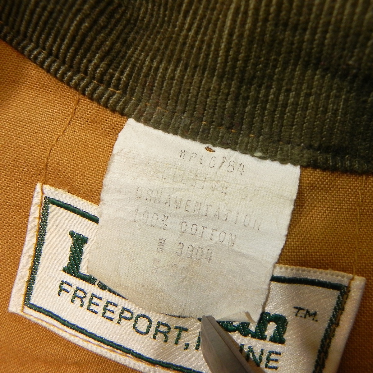 【サイズ 36】70s 80s ヴィンテージ L.L.Bean ハンティング ジャケット TALON アメリカ古着 エルエルビーン ダック シューティング ★b