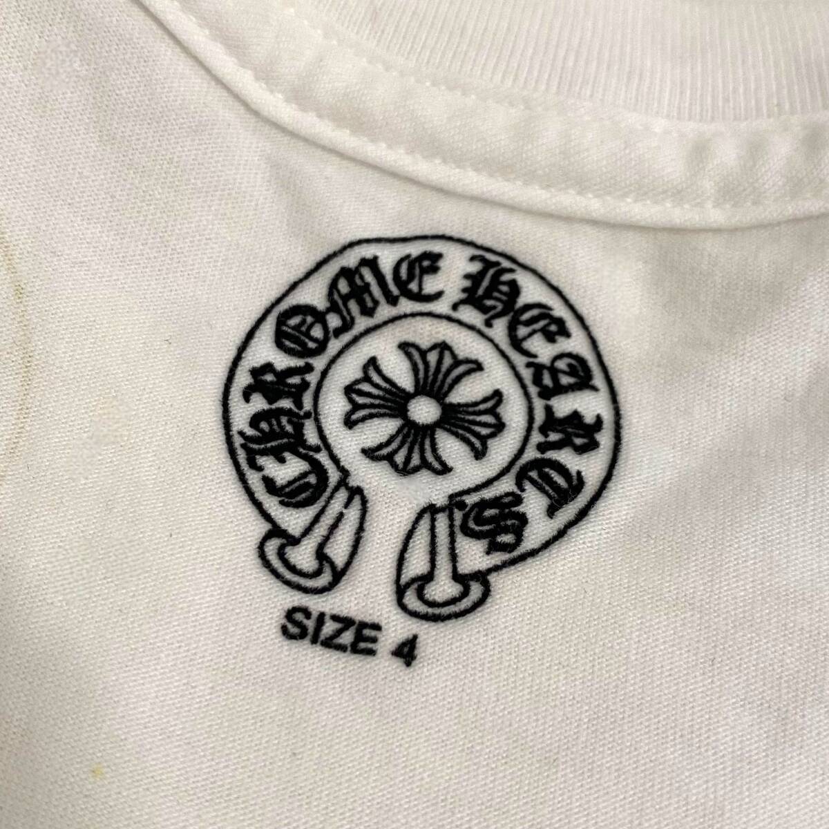 CHROME HEARTS クロムハーツ Tシャツ 半袖 プリント 綿100 CHROME HEARTS クロムハーツ Tシャツ 半袖 プリント 綿100