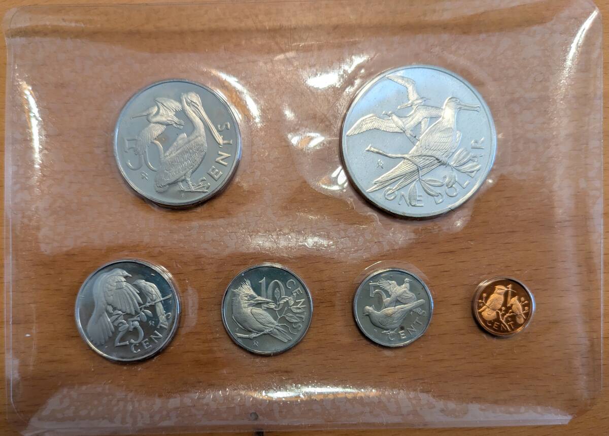 英領ヴァージン諸島公式貨幣セット