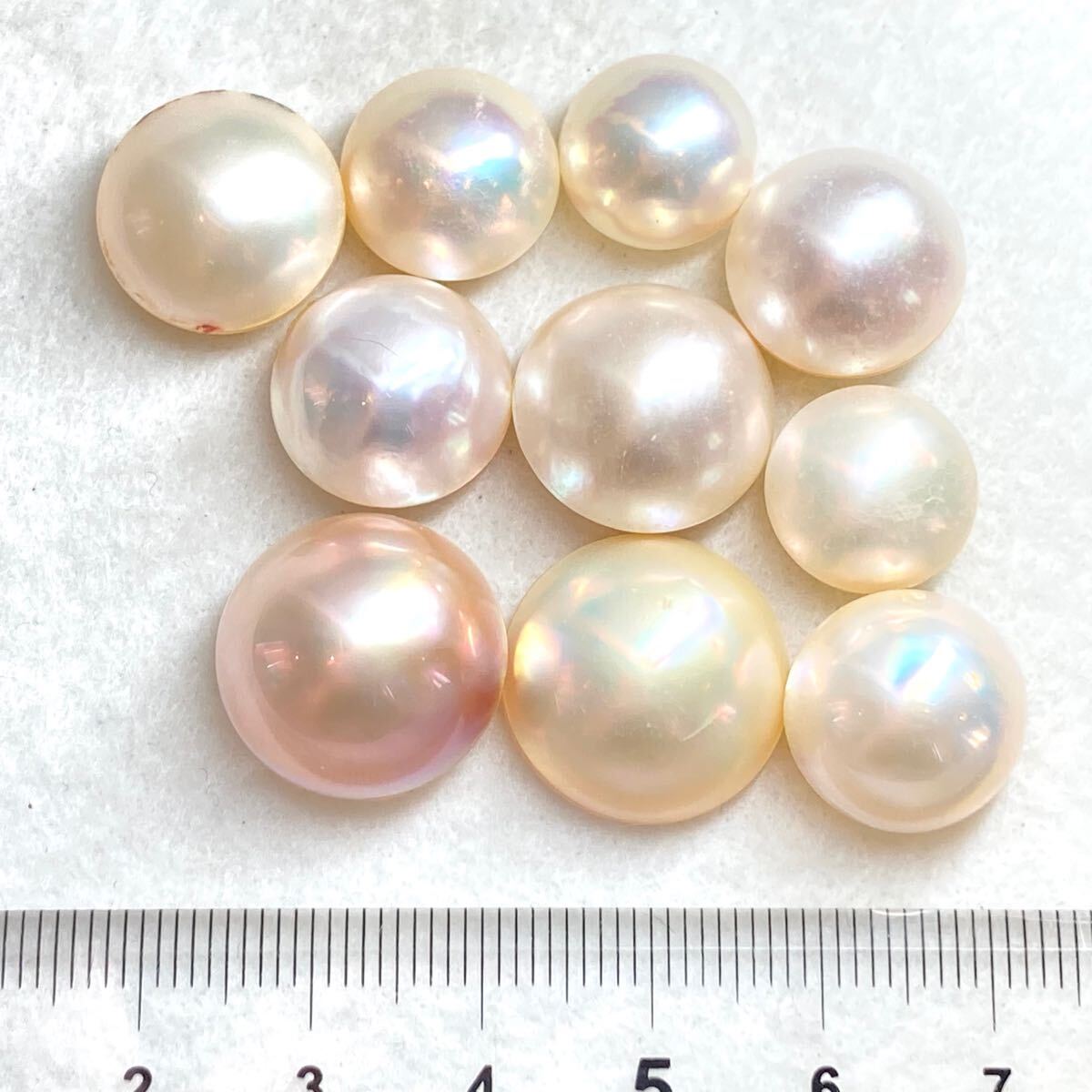 おまとめ専用 1円〜!!◯マベパールおまとめ112ct◯d 約22.4g pearl パール