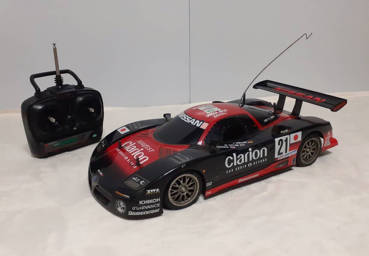 ニッサン R390 GT1 エンジンRC 4WDレーシング タミヤ 1/8 ニッサン R390 GT1 エンジンRC 4WDレーシング タミヤ 1/8