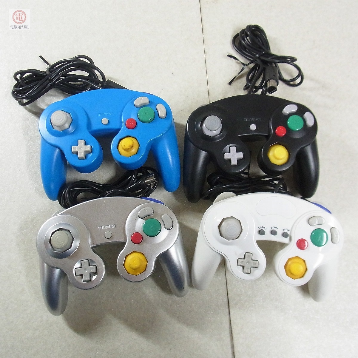 ジャンク】 GC ゲームキューブコントローラー まとめて20 ジャンク】 GC ゲームキューブコントローラー まとめて20