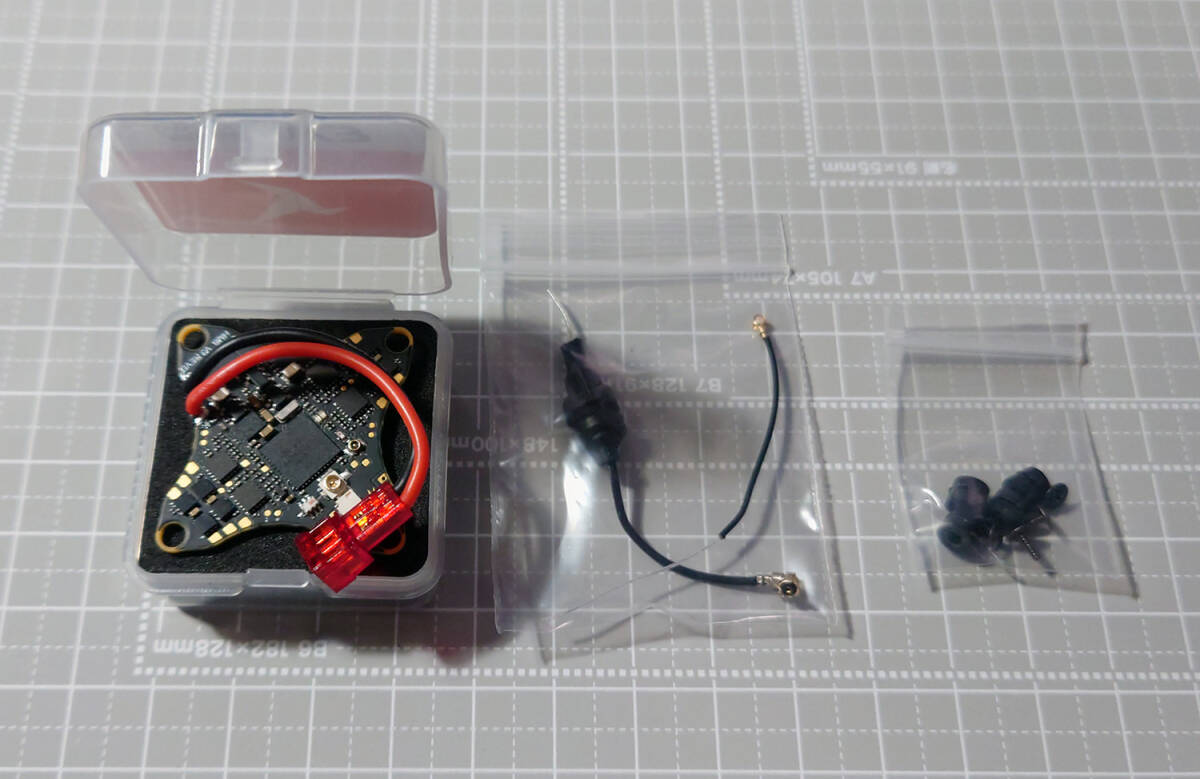 NewBeeDrone HummingBird V3.1 AIO フライトコントローラー ELRS V3 系統図付