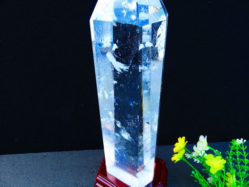 ☆超綺麗☆水晶六角柱 171E2-90E03 岩石、鉱物 ☆超綺麗☆水晶六角柱 171E2-90E03 岩石、鉱物