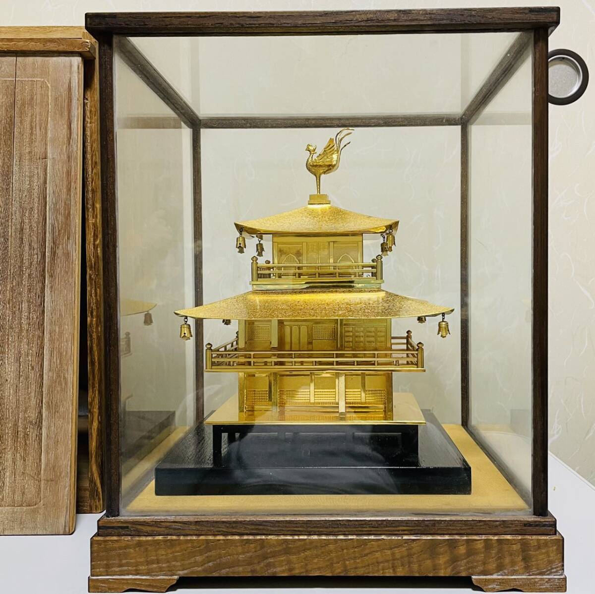 金属製 金閣寺 世界遺産 京都 お寺 飾り物 置物 金運アップ 金属製 金閣寺 世界遺産 京都 お寺 飾り物 置物 金運アップ