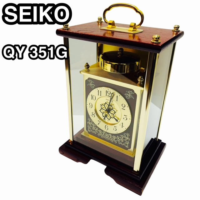 簡易動作確認済】SEIKO セイコー QUARTZ 大名時計 QY351G 簡易動作確認済】SEIKO セイコー QUARTZ 大名時計 QY351G