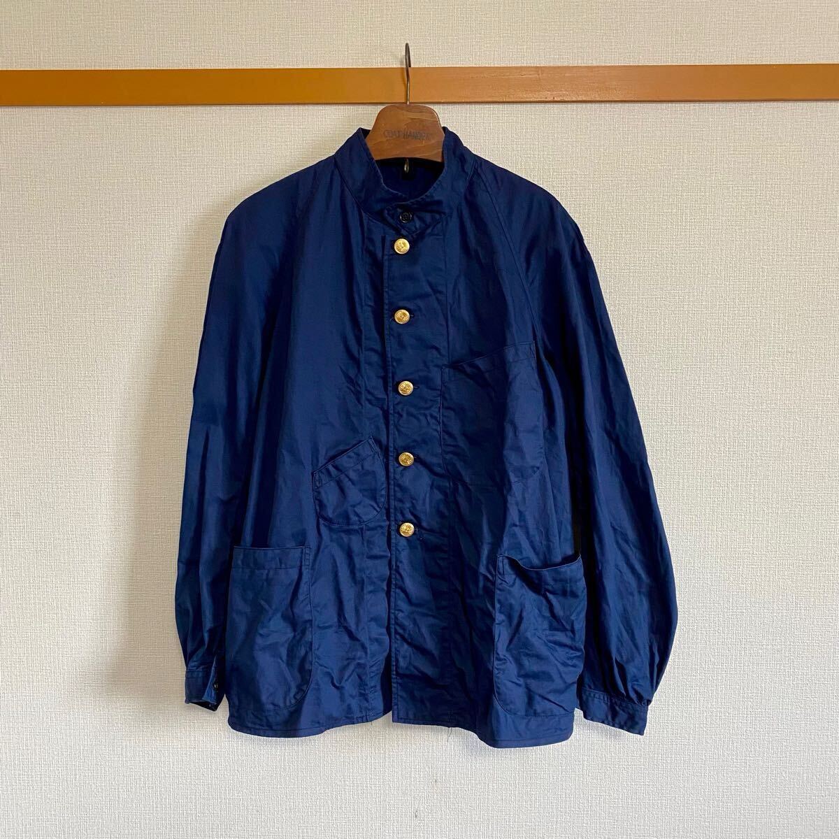 新作モデル 国鉄 ⭐︎未使用⭐︎ 金ボタン 昭和36年度 制服 ナッパ服 推す 上着 ジャケット・アウター