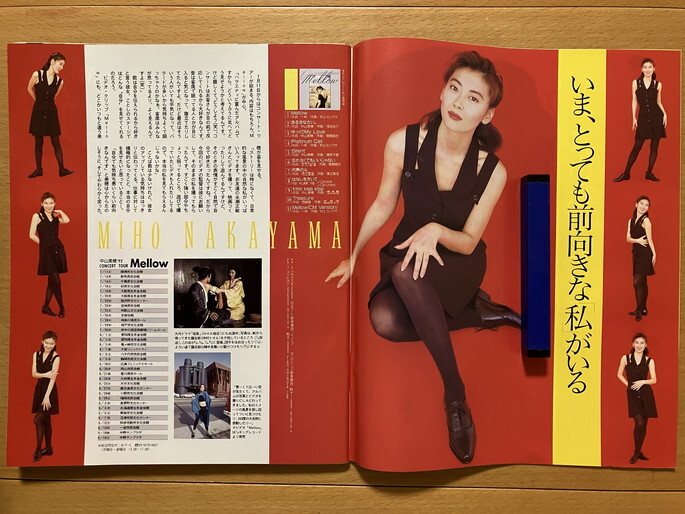 ★ザ?テレビジョン 1992/6/26 中山美穂 岡村孝子 玉置浩二 杏里 ARB 織田裕二 SWAY 和久井映見 中森明菜 木梨憲武 石橋凌 仲村トオル