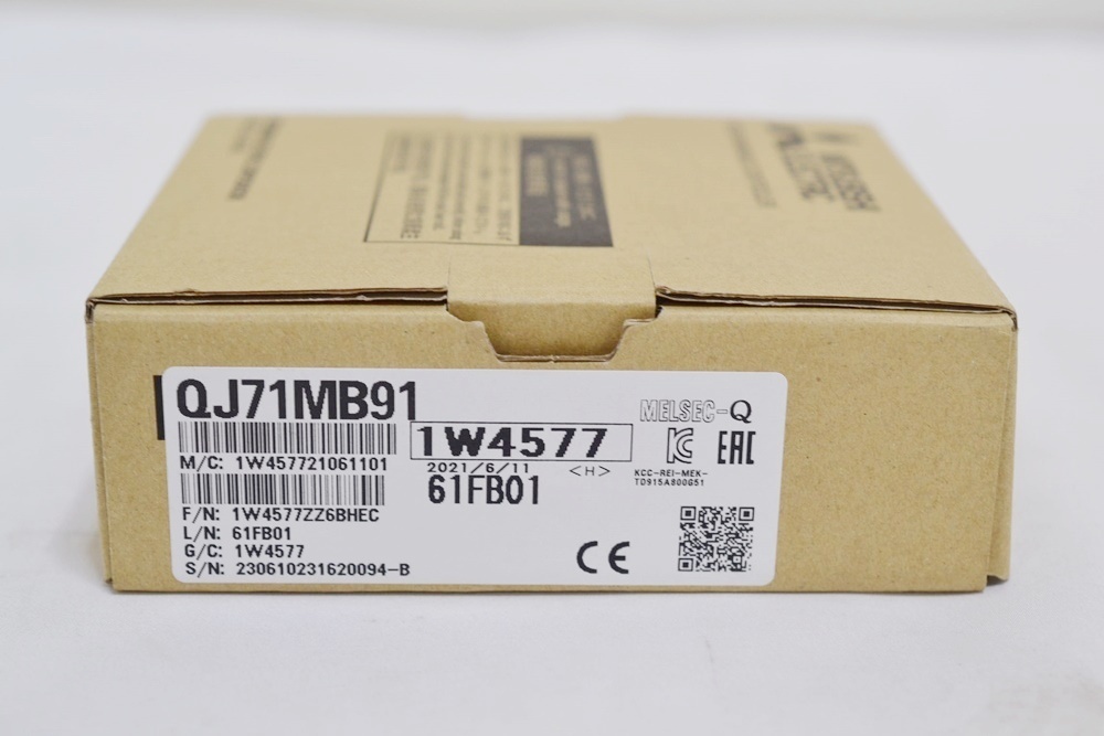 新品★東京発★適格請求★税込 MITSUBISHI/三菱 QJ71MB91 インタフェースユニット ★６ヶ月保証