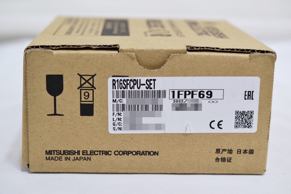 新品★東京発★適格請求★税込 MITSUBISHI/三菱 R16SFCPU-SET 安全CPUセット★６ヶ月保証