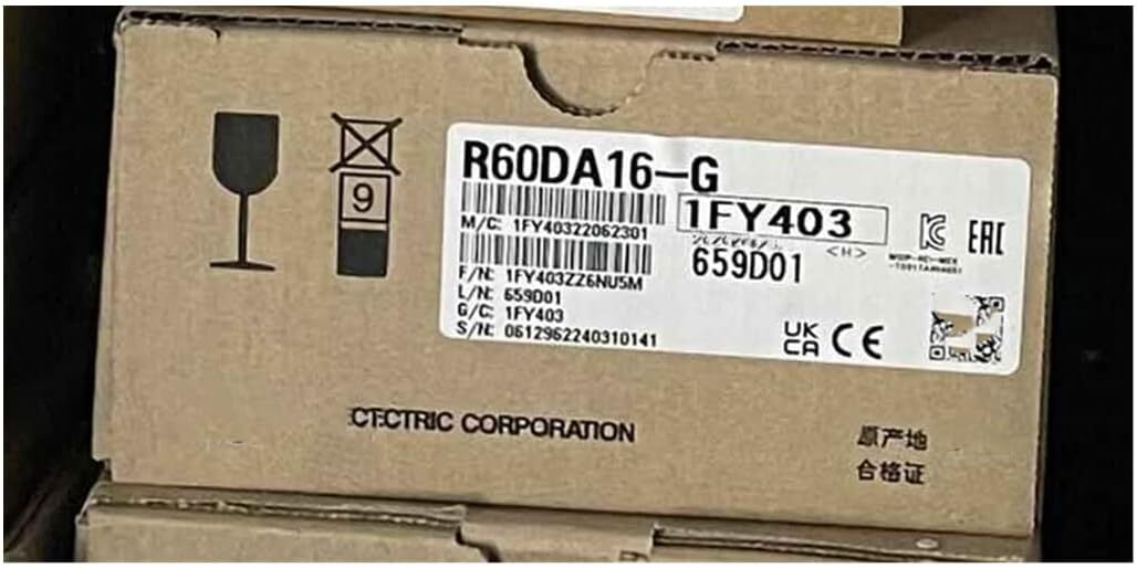 新品★東京発★適格請求★税込 MITSUBISHI/三菱 R60DA16-G チャンネル間絶縁デジタル－アナログ変換ユニット シーケンサ★６ヶ月保証