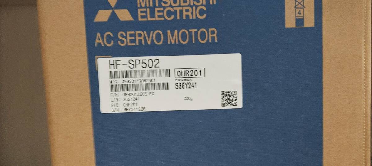 新品★東京発★適格請求★税込 MITSUBISHI/三菱 HF-SP502 サーボモーター★６ヶ月保証