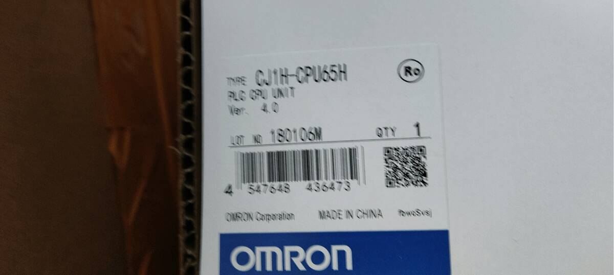 新品★東京発★適格請求★税込 OMRON /オムロン PLC CPU装置 CJ1H-CPU65H ★６ヶ月保証