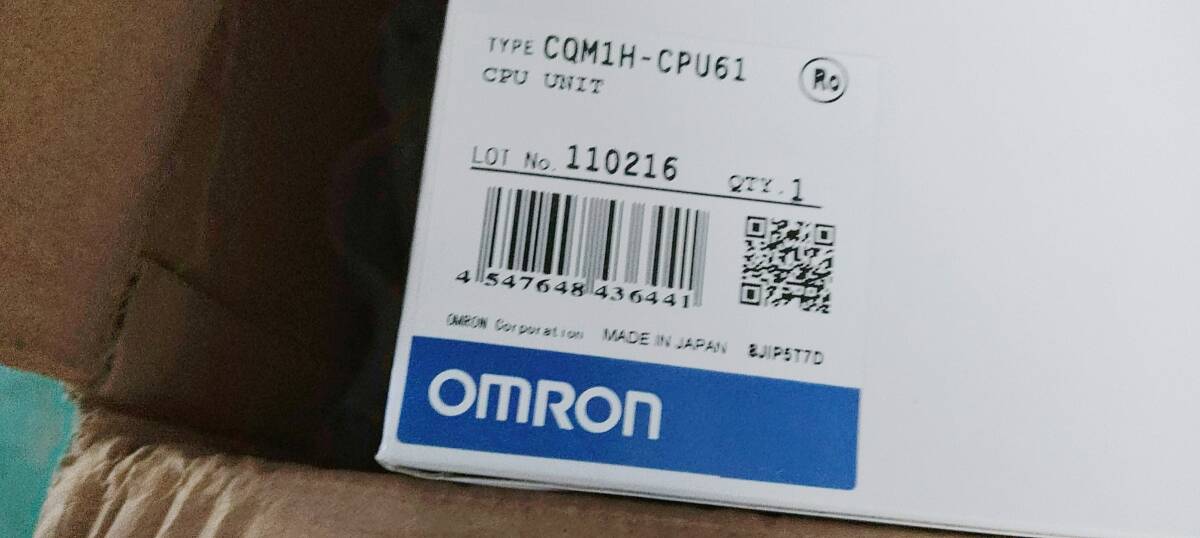 新品★東京発★適格請求★税込 OMRON/オムロン CQM1H-CPU61 CPUユニット★６ヶ月保証