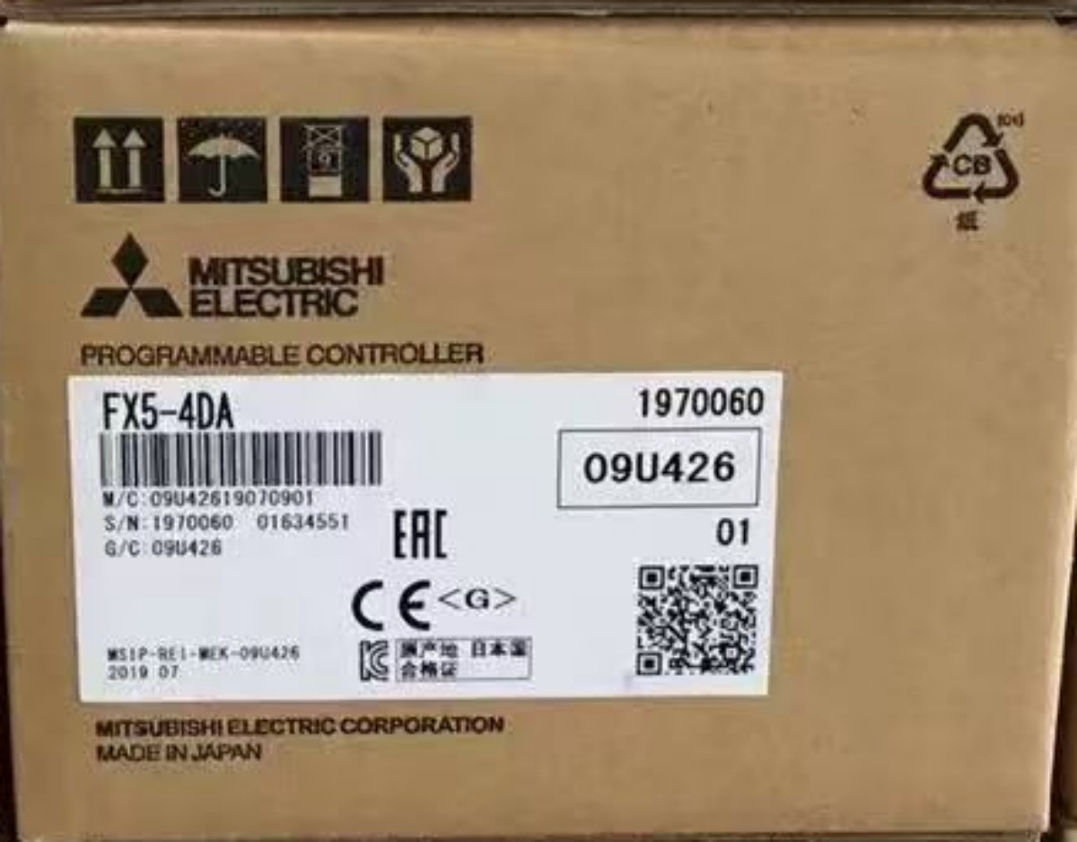 新品★東京発★適格請求★税込 MITSUBISHI/三菱電機 　FX5-4DA　シーケンサー★６ヶ月保証