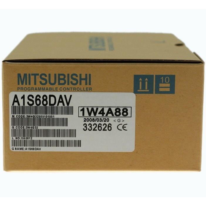 新品★東京発★適格請求★税込 MITSUBISHI/三菱 A1S68DAV ディジタル－アナログ変換ユニット ★６ヶ月保証