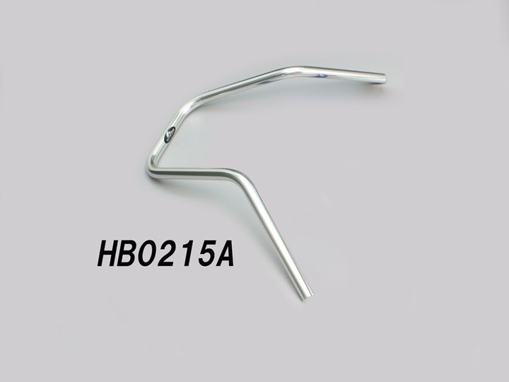 ハリケーン HB0215A スーパーナロー シルバーアルマイト 外径φ22,2mm 内径φ14mm 全高240mm 全巾590mm