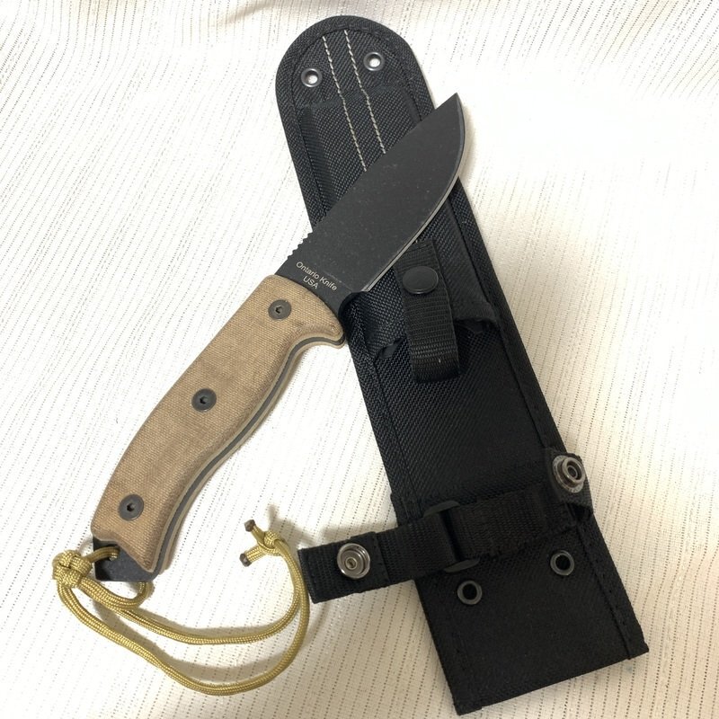 オンタリオ ONTARIO U.S.A RAT-5 シースナイフ サバイバル キャンプ アウトドア IW412BK06ONT