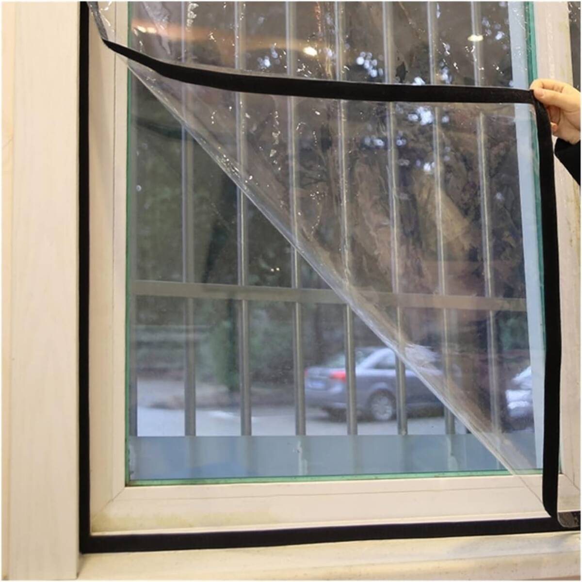  for window insulation film crevice windshield stop removed easy small of the back for window thick 160cm×110cm