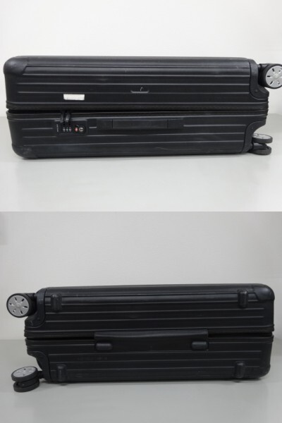 リモワ サルサ キャリー 82L 4輪 スーツケース 特大 マットブラック 黒 リモワ サルサ キャリー 82L 4輪 スーツケース 特大 マット
