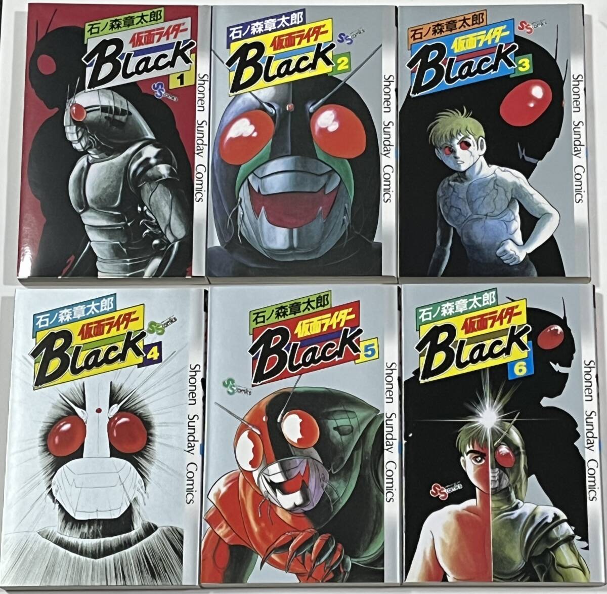 仮面ライダーＢｌａｃｋ　完全復刻版ＢＯＸ　全6巻　石ノ森章太郎　コミック　漫画