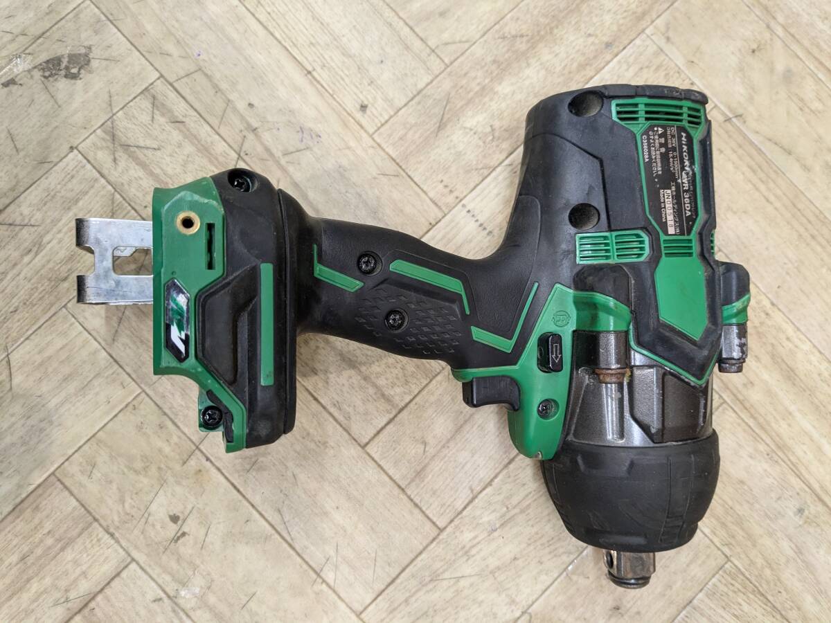 HIKOKI WR36DA ハイコーキ 充電式インパクトレンチ 本体 動作品 HIKOKI WR36DA ハイコーキ 充電式インパクトレンチ 本体 動作品