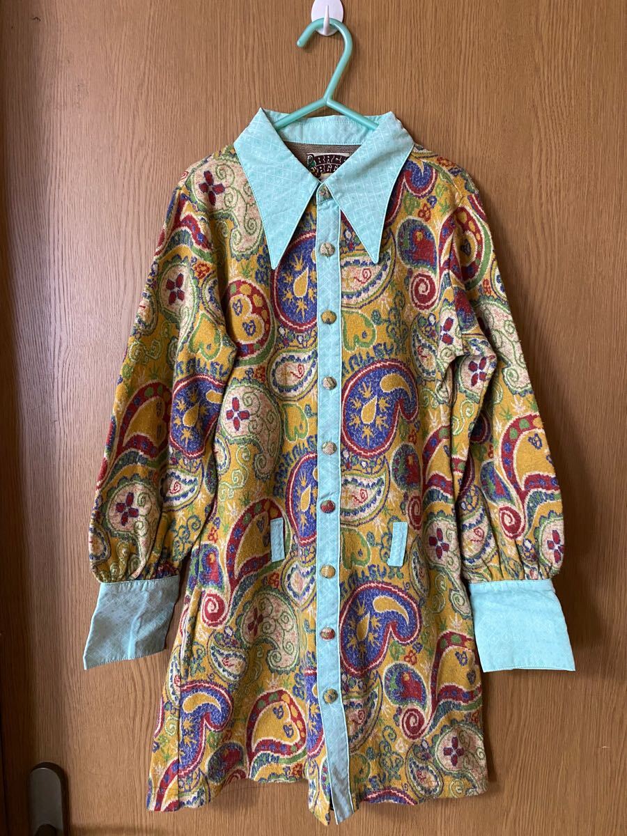 ◇新品◇BACK ALLEY バックアレイ ペイズリー柄ワンピース １３０サイズ★