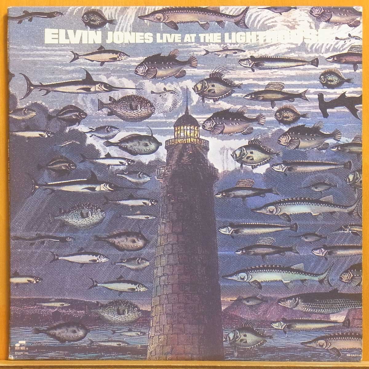 ●名盤!ほぼ美品!ダブル洗浄済!★Elvin Jones(エルヴィン ジョーンズ)『Live At The Lighthouse 』 US初期プレスLP #62288_画像1