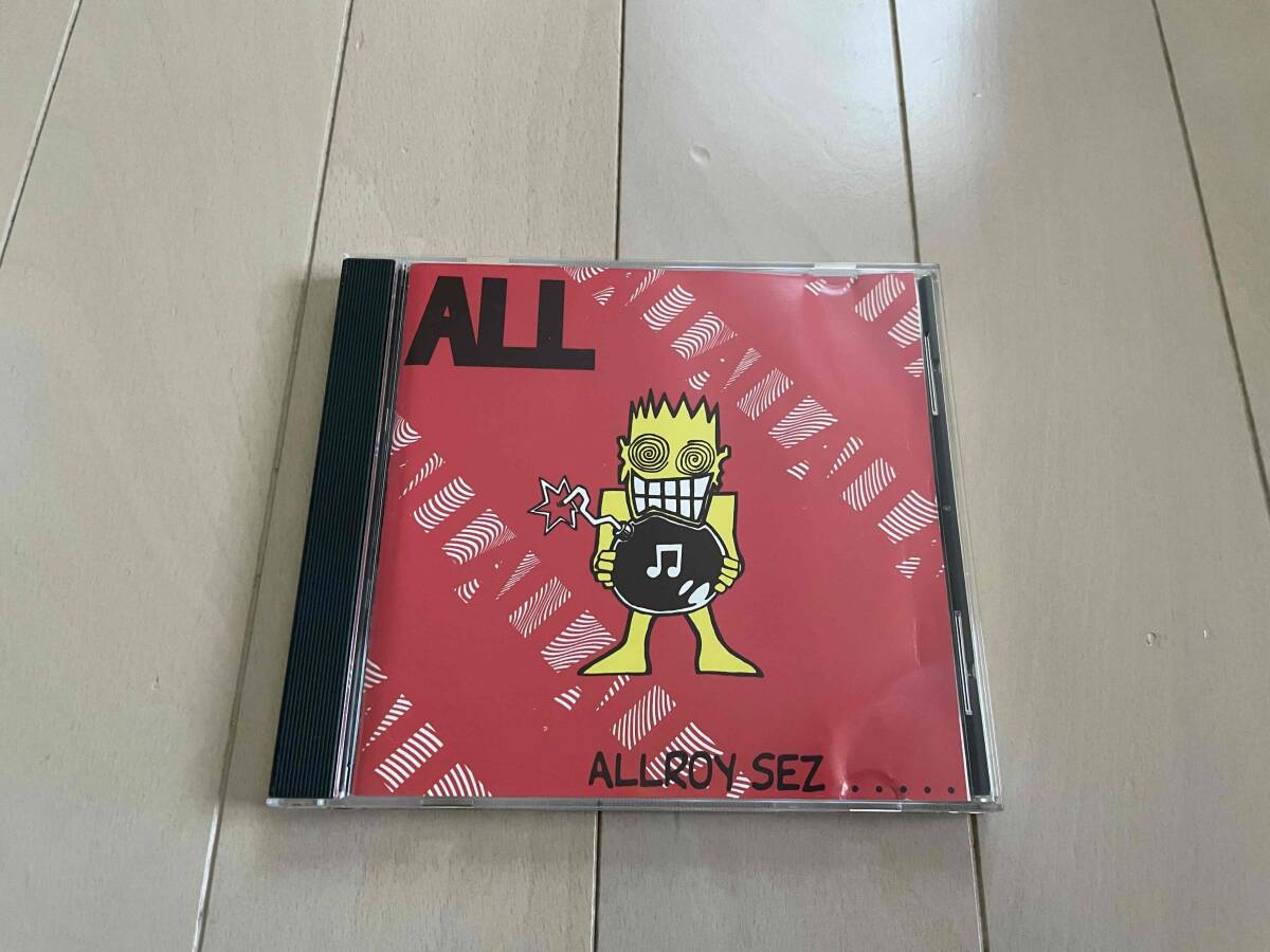 ★All『Allroy Sez.....』CD★descendents/pop punk/bad religion/nofx