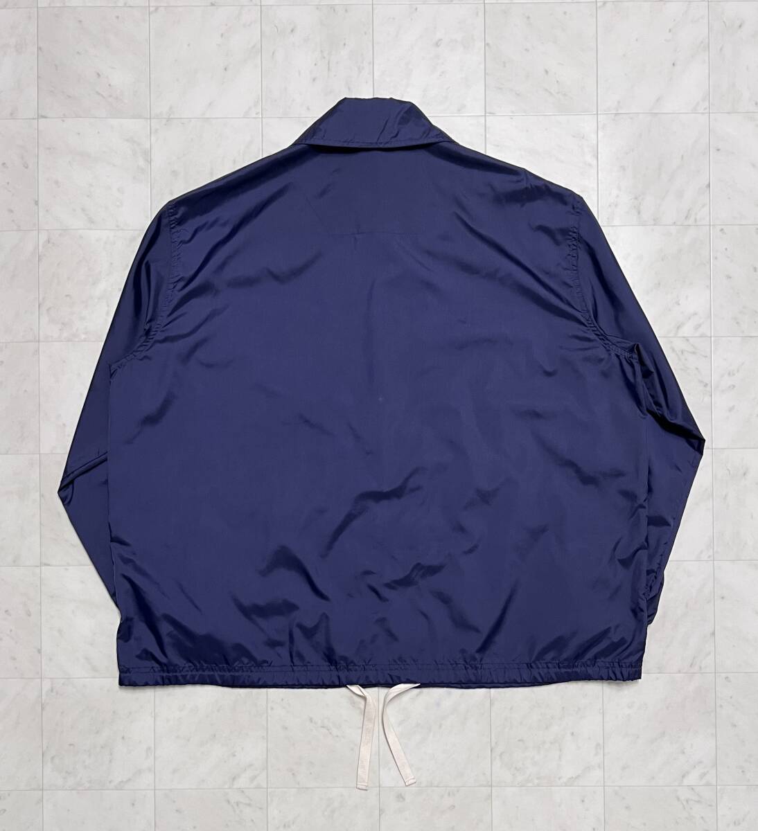 【美品】JILSANDER ＋ ジルサンダープラス【JPUS 400205】コーチジャケット サイズ：46 ネイビー ※収納袋あり※