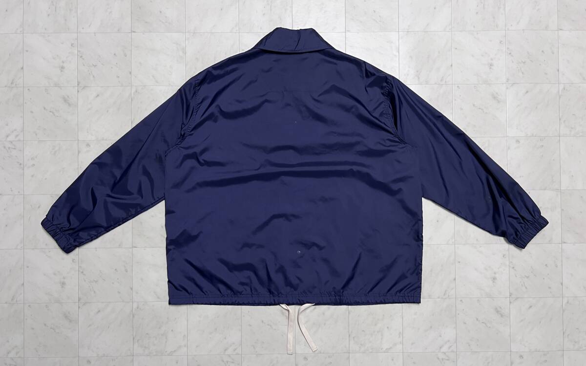【美品】JILSANDER ＋ ジルサンダープラス【JPUS 400205】コーチジャケット サイズ：46 ネイビー ※収納袋あり※