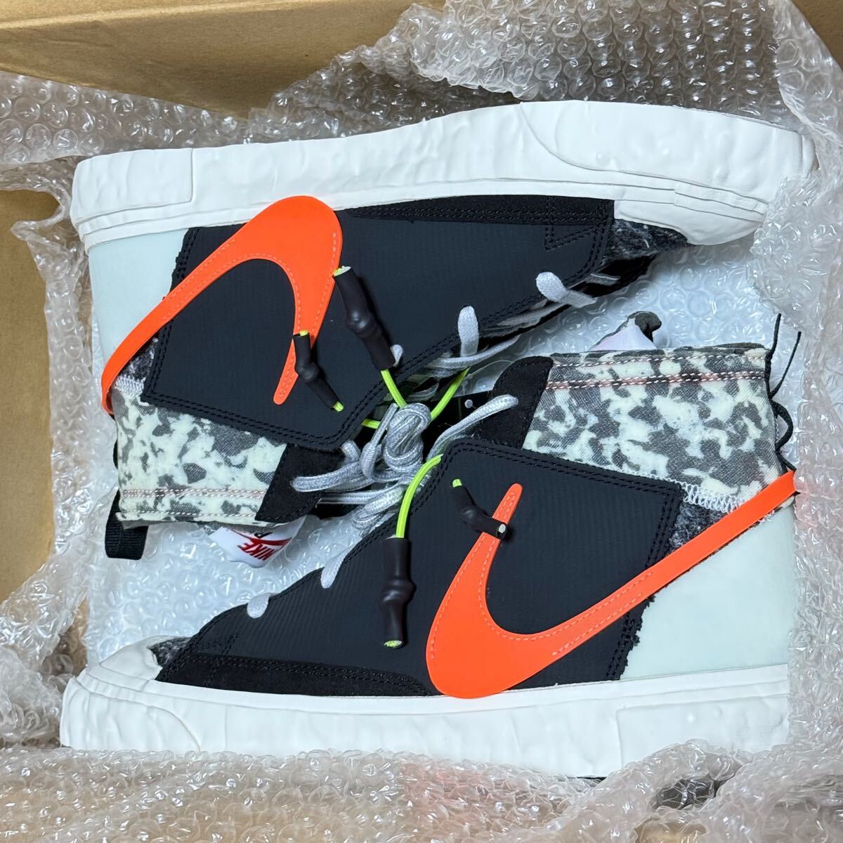 27cm US9 READYMADE × NIKE BLAZER MID BLACK ナイキ レディメイド ブレザー ブレーザー 国内正規品 箱無靴本体のみ